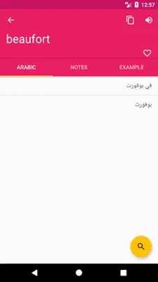 Arabic Italian Dictionary android App screenshot 4